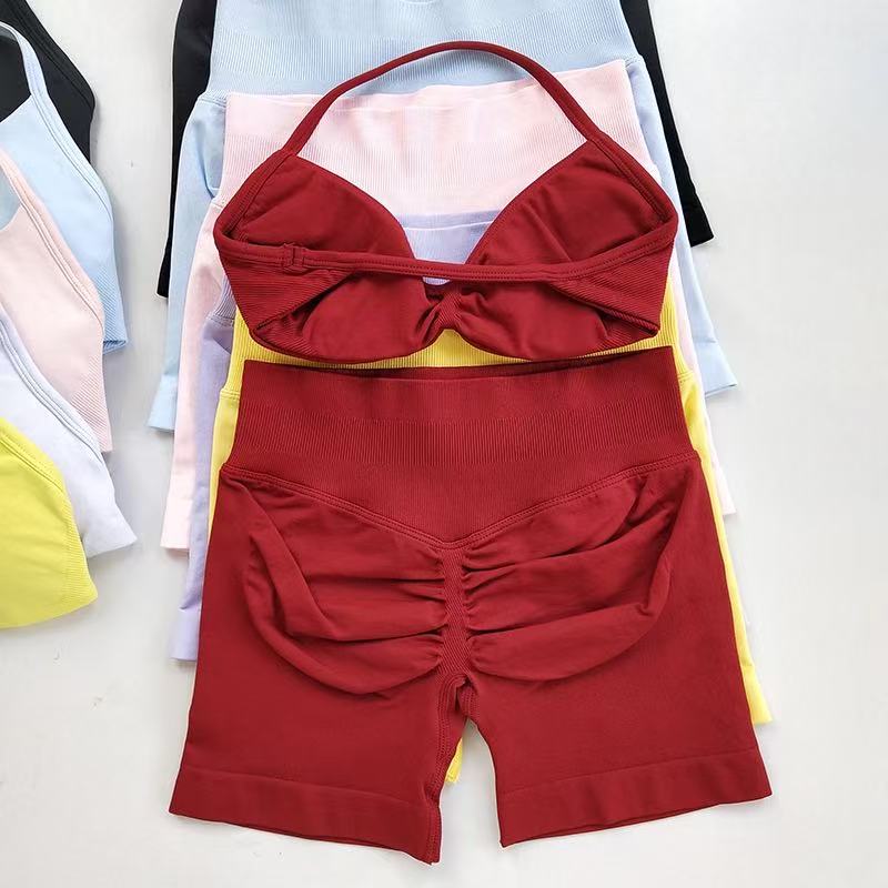 Pilates Yoga Wear - HISTELLO Sport-Set für Damen, zweiteiliges Set