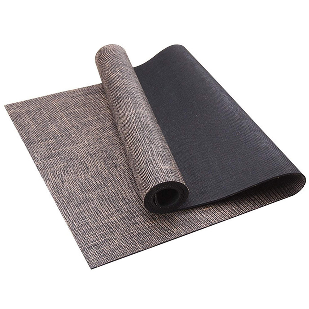 Naturkautschuk-Jute-Yogamatte, – Pilates Yoga Machine Bewertung und Preis