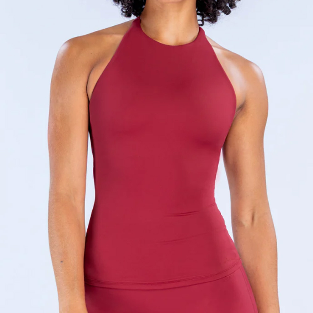 Damen Neckholder-Tanktop mit i – Pilates Yoga Wear Bewertung und Preis