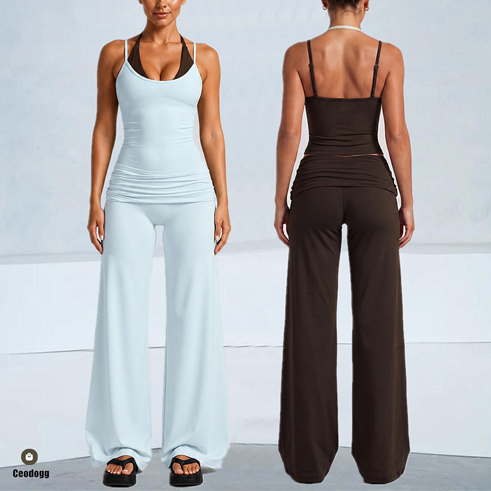 Damen-Pad-BH mit Blockmuster,  – Pilates Yoga Wear Bewertung und Preis