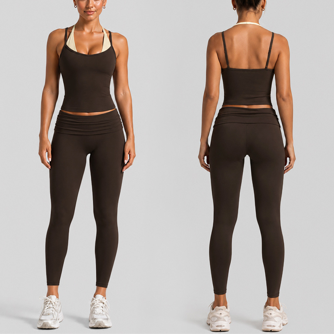 Damen-Pad-BH mit Blockmuster,  – Pilates Yoga Wear Bewertung und Preis